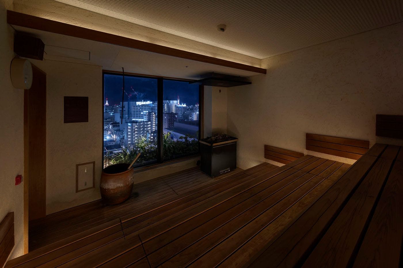 Top-Floor View Sauna