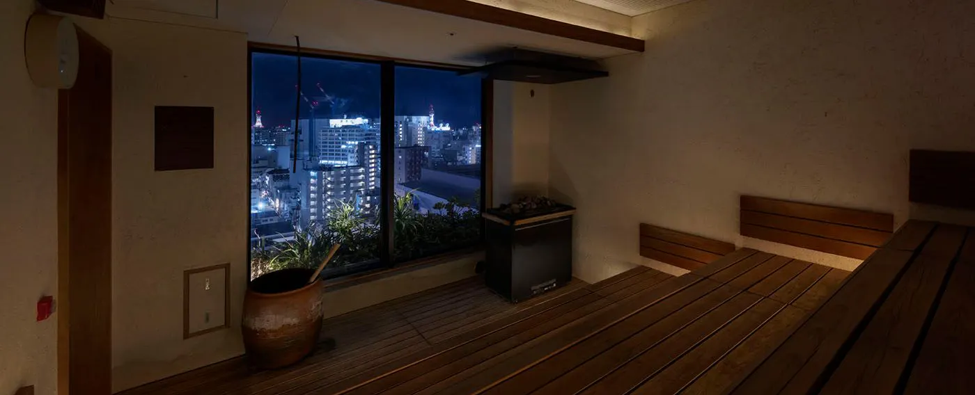 Top-Floor View Sauna