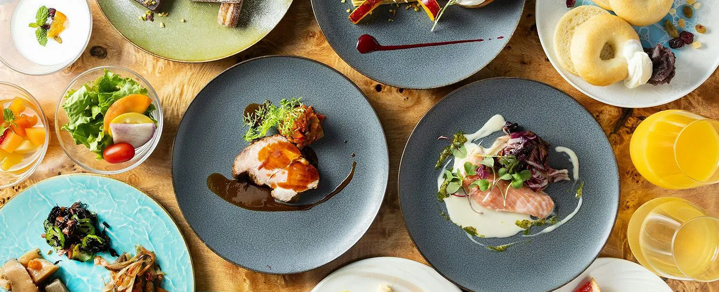 レストラン朝食