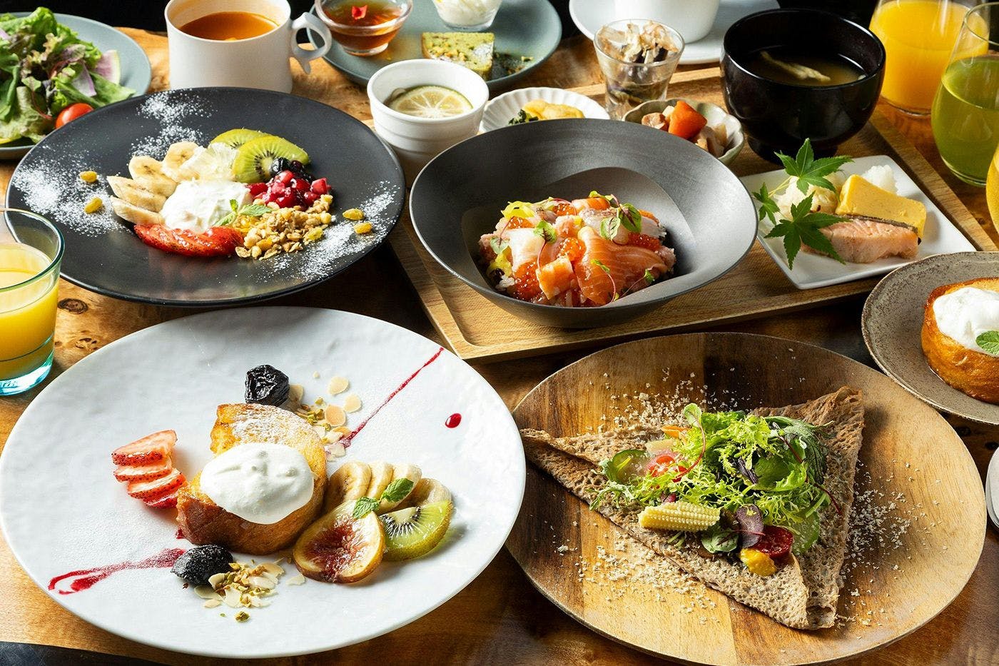 キャンバスラウンジ朝食