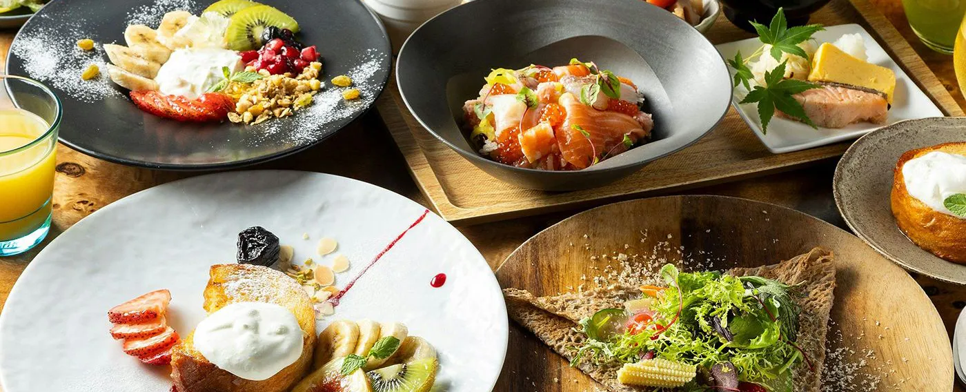 キャンバスラウンジ朝食