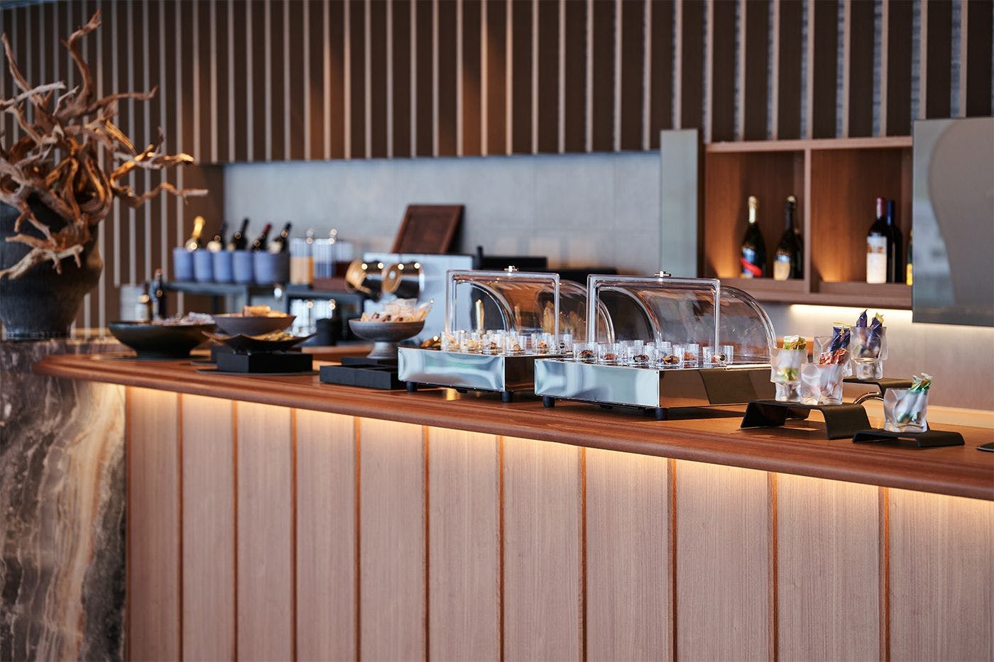 생각을 가다듬을 수 있는 두 개의 게스트 라운지