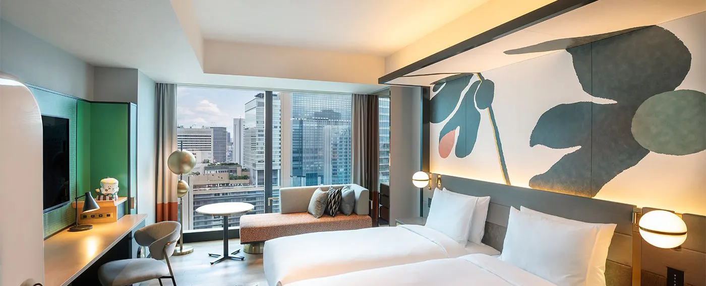 ห้องพรีเมียมวิว (เตียงคู่)