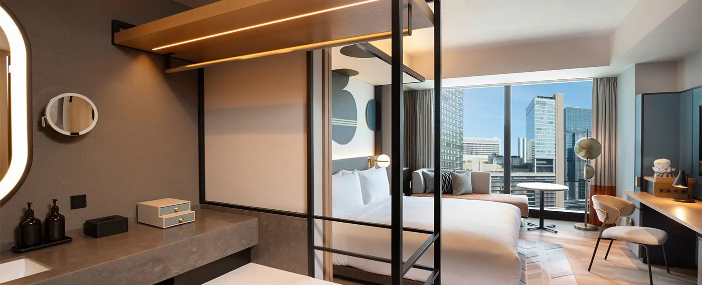 ห้องวิวหลังคา (เตียงคิงไซส์)