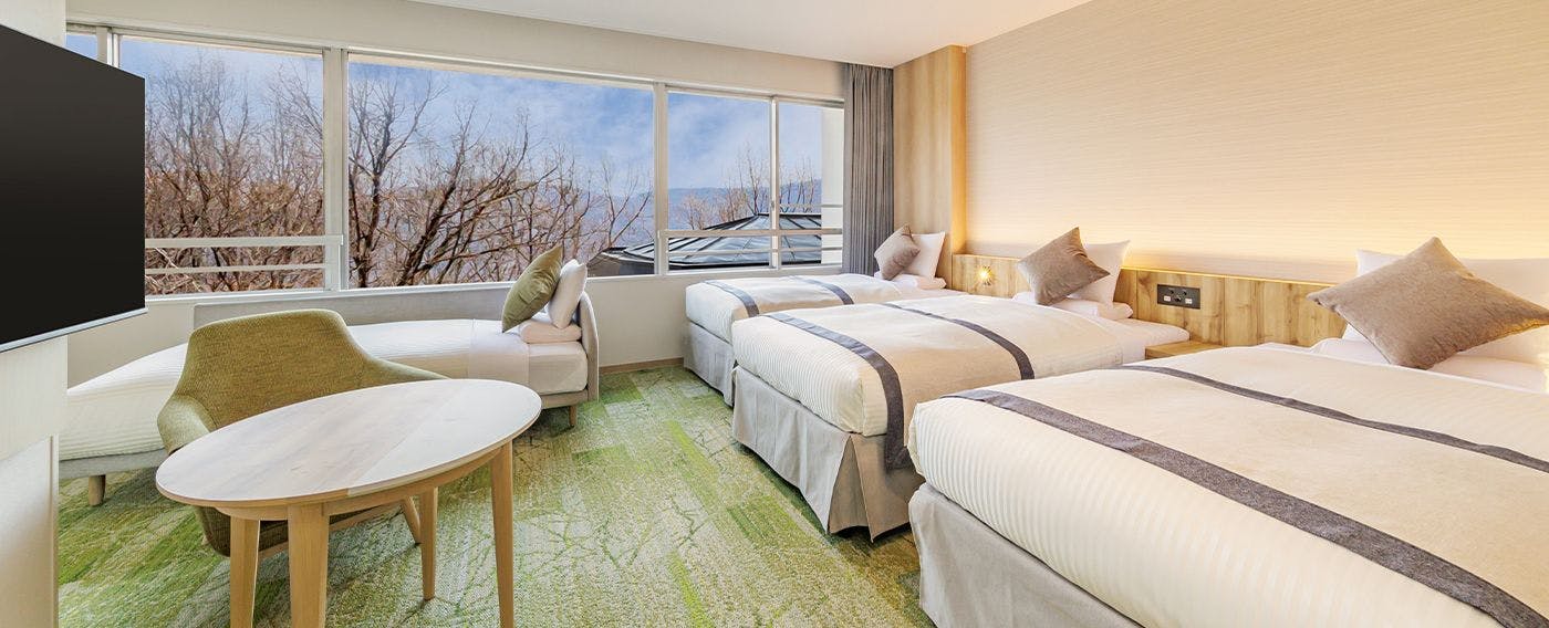 ตัวอย่างห้องพัก