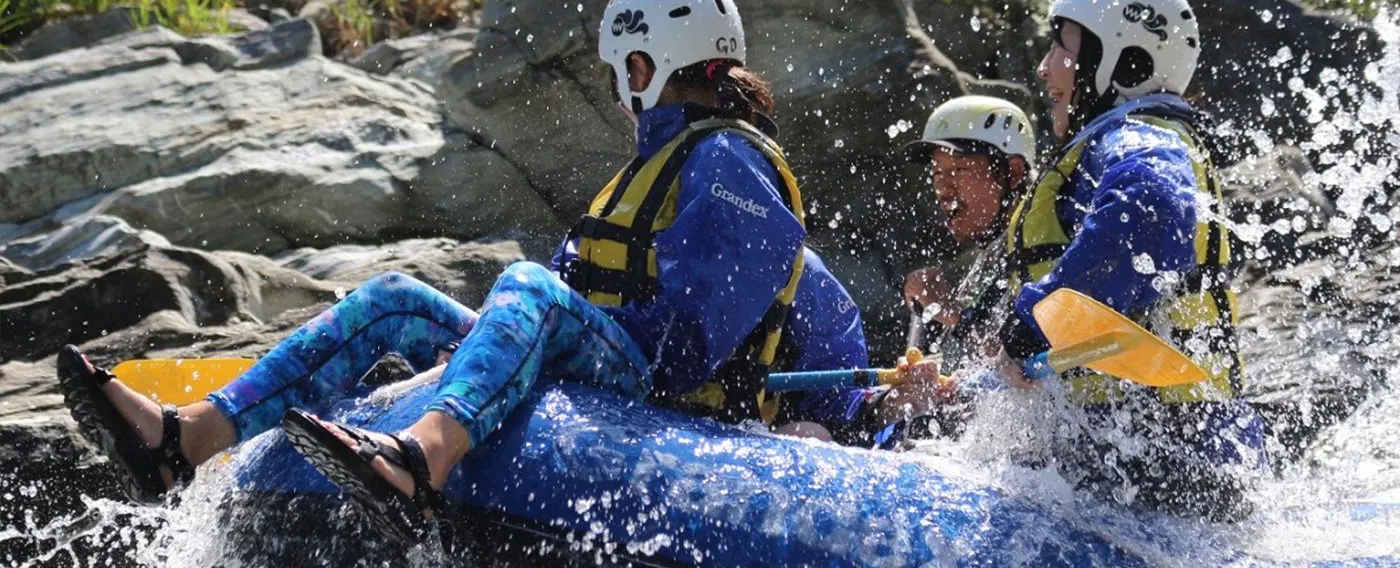 ประสบการณ์ล่องแก่ง