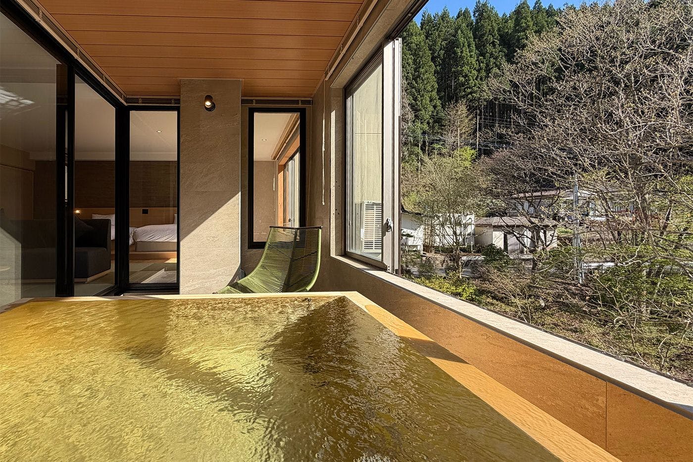 客室露天風呂
