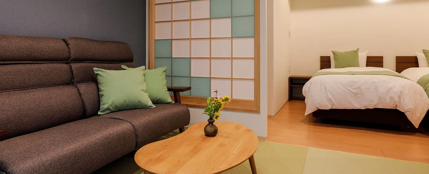 ห้องพิเศษ【ชั้นหยกมรกต】พร้อมอ่างอาบน้ำวิว