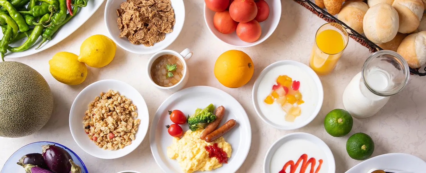 ตัวอย่างอาหารเช้า