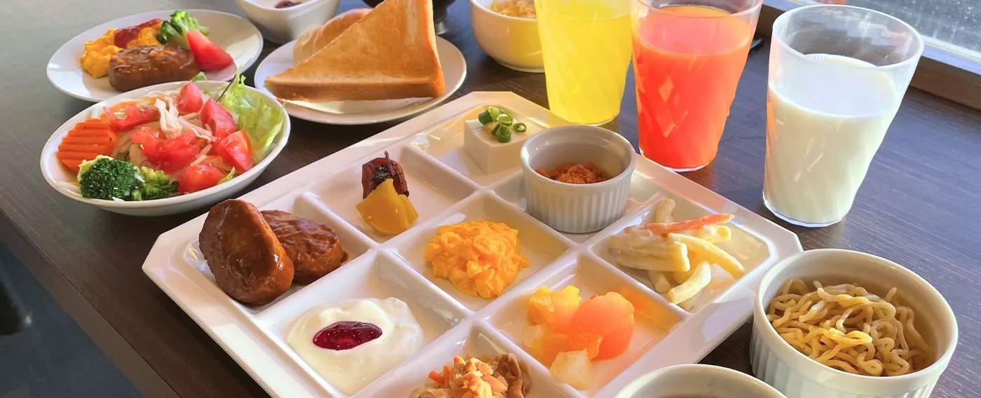 บุฟเฟ่ต์อาหารเช้า