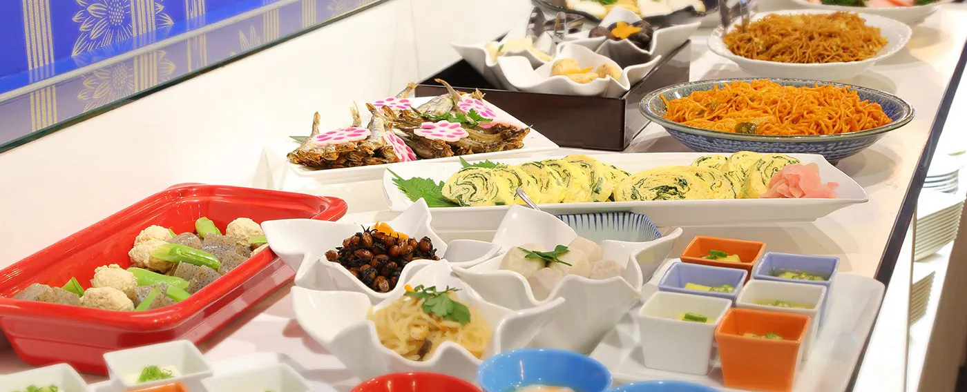 บุฟเฟ่ต์อาหารเช้า