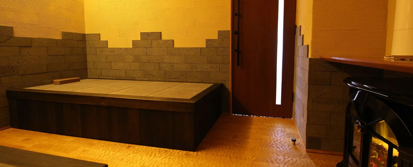 อ่างอาบน้ำหินร้อนส่วนตัว