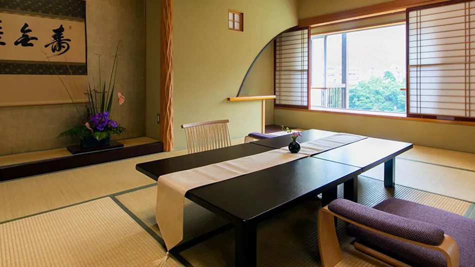 Popular Open-Air Bath Rooms and Seasonal Delicacies of Toyama, Unazuki Onsen Sunyanagi-tei