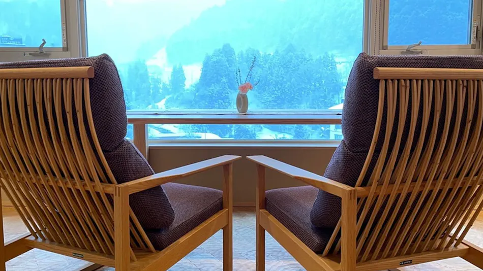 Popular Open-Air Bath Rooms and Seasonal Delicacies of Toyama, Unazuki Onsen Sunyanagi-tei