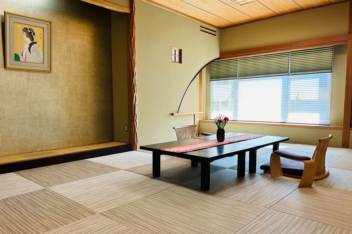Popular Open-Air Bath Rooms and Seasonal Delicacies of Toyama, Unazuki Onsen Sunyanagi-tei