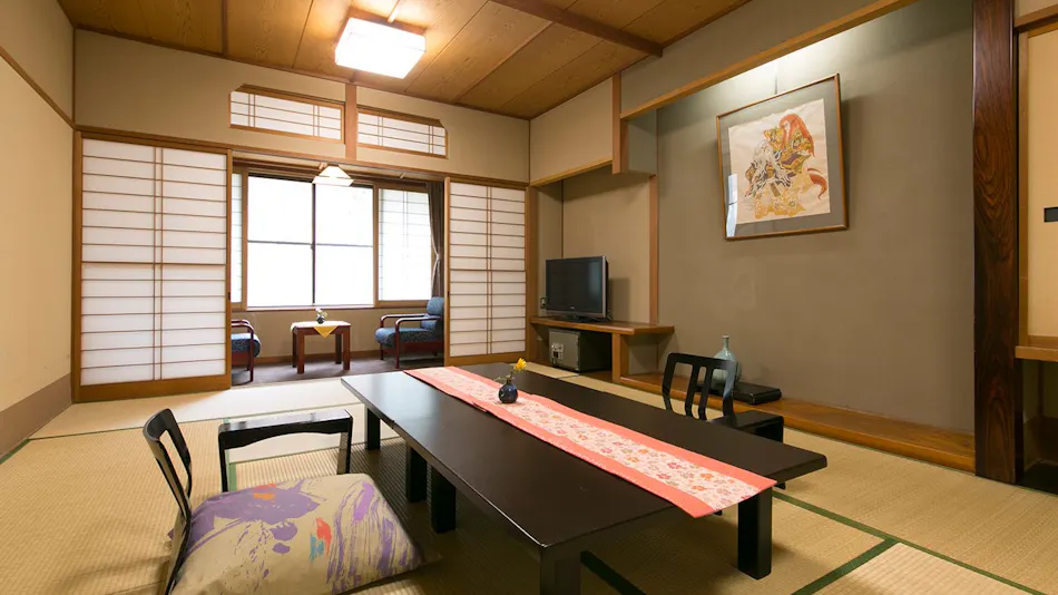 Popular Open-Air Bath Rooms and Seasonal Delicacies of Toyama, Unazuki Onsen Sunyanagi-tei