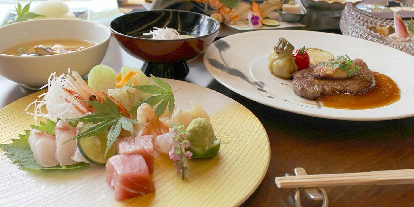 Popular Open-Air Bath Rooms and Seasonal Delicacies of Toyama, Unazuki Onsen Sunyanagi-tei