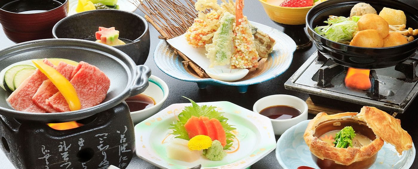 会席料理一例