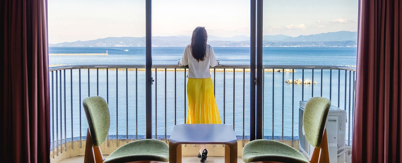 วิวจากห้องพัก