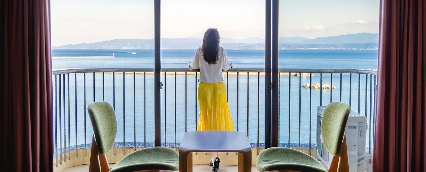 วิวจากห้องพัก