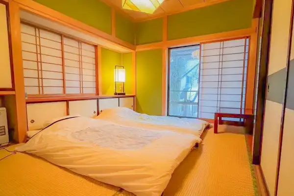 วิวภายในห้อง ห้องสไตล์ญี่ปุ่น ฟูกนอน