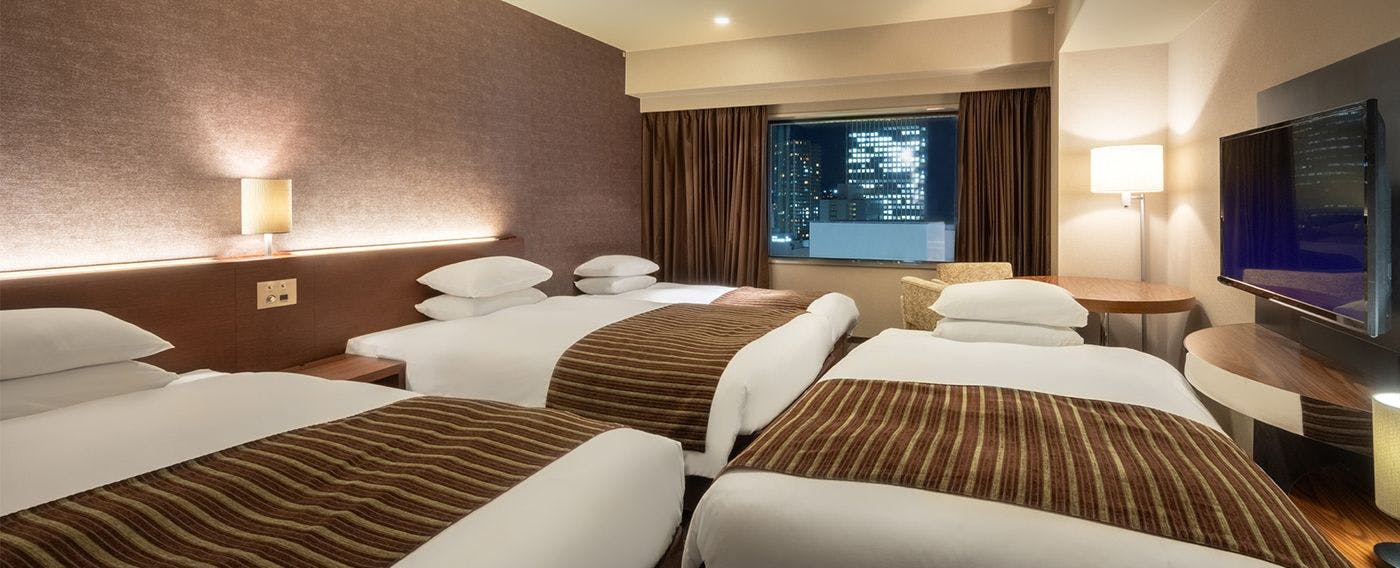 ラージツインルーム（4名利用時）