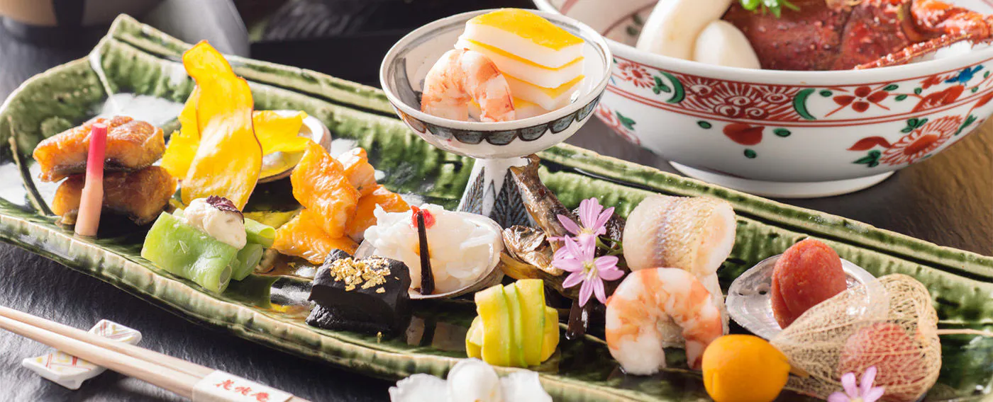 本陣平野屋 花兆庵：料理