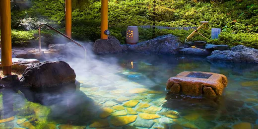 山野草の宿 二人静