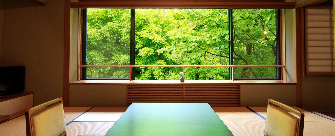 離れ和洋室【月見縁台無