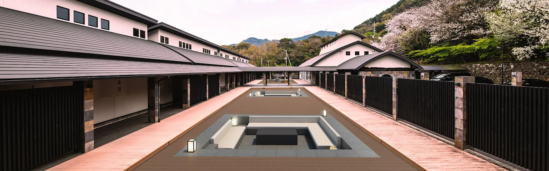 世界遺産 富士山を望む宿 富岳群青