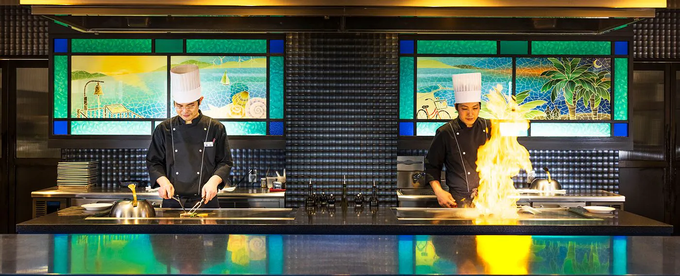 晚餐 - 鐵板燒 -