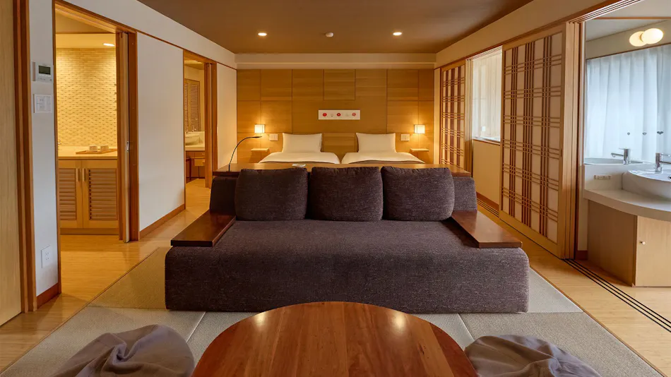 Beppu Onsen Take to Tsubaki no Oyado Hanabeppu