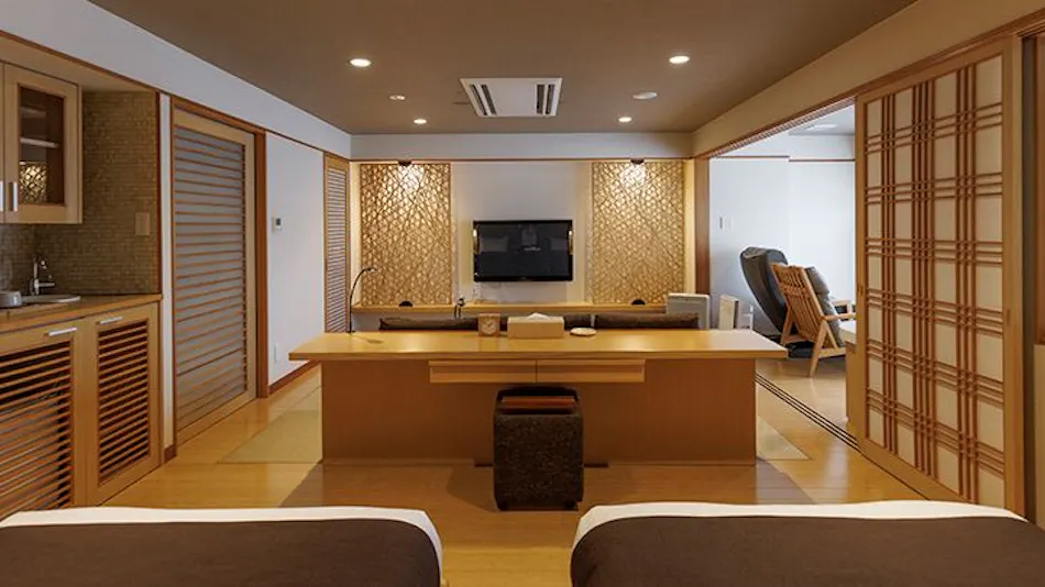 Beppu Onsen Take to Tsubaki no Oyado Hanabeppu