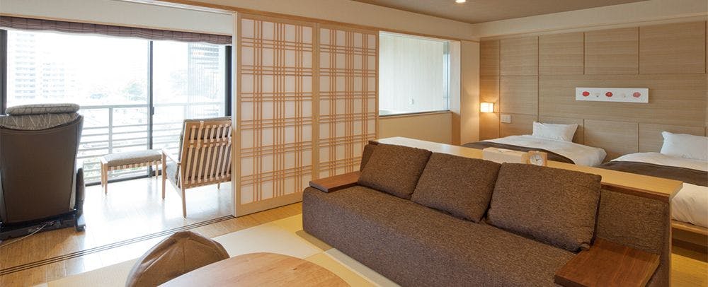 Beppu Onsen Take to Tsubaki no Oyado Hanabeppu