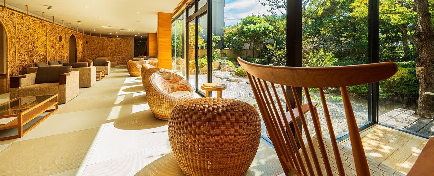 Beppu Onsen Take to Tsubaki no Oyado Hanabeppu