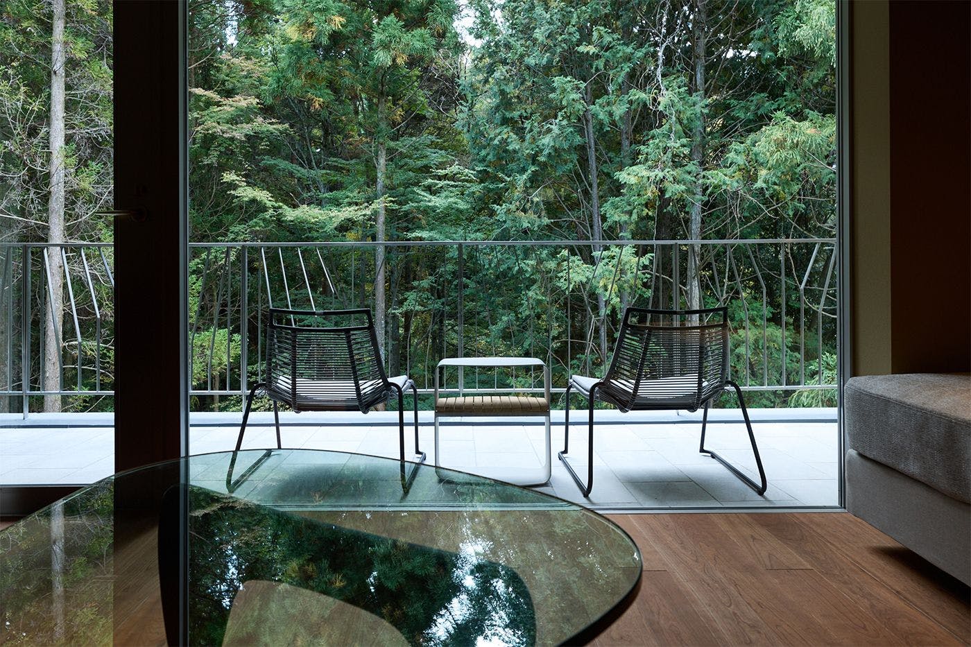 オールスイートタイプの客室