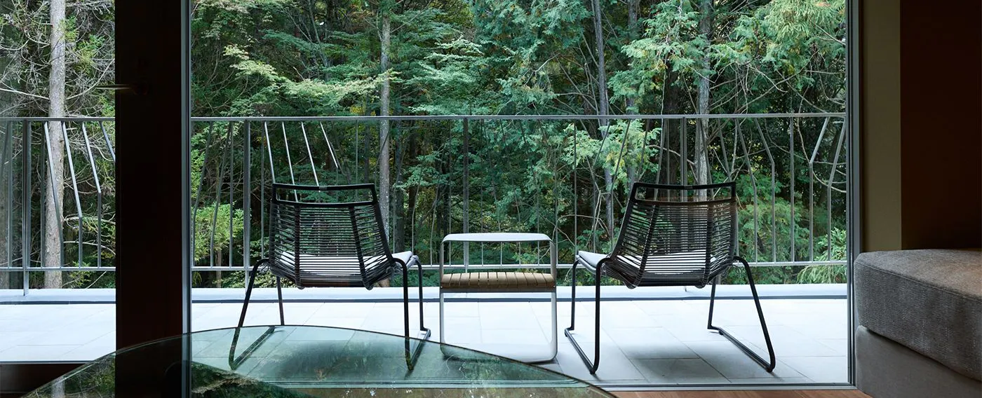 オールスイートタイプの客室