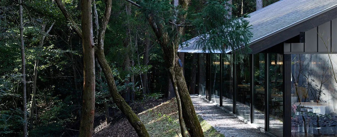 森林に囲まれた大人のレストラン「Chapeau」