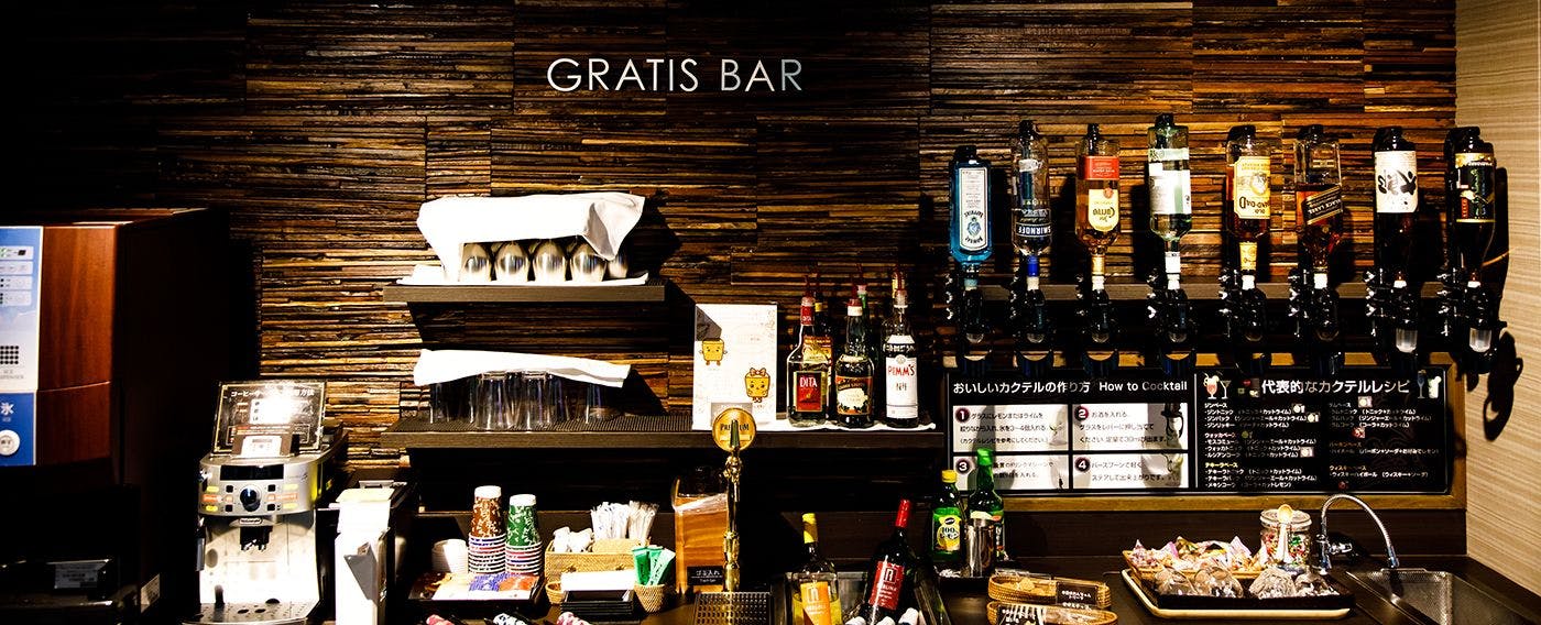 別館Gratis專用休息室24小時無限使用。