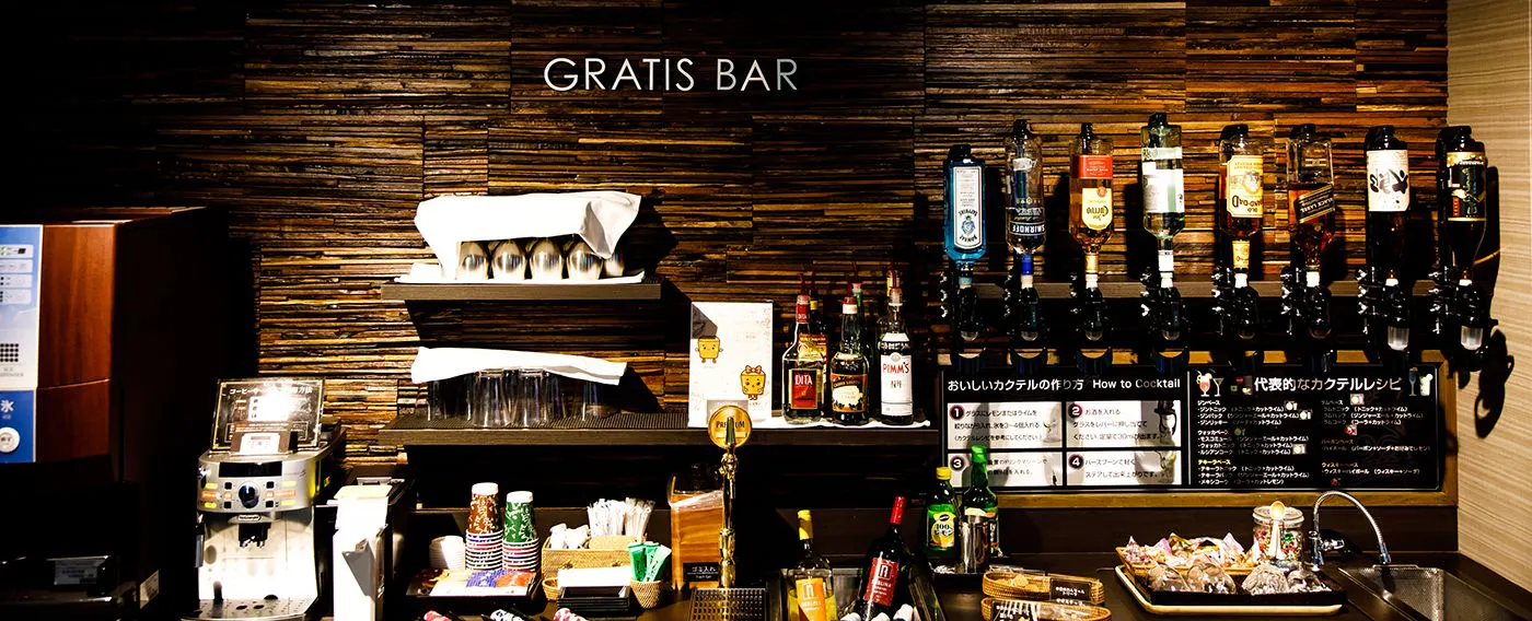 別館Gratis專用休息室24小時無限使用。