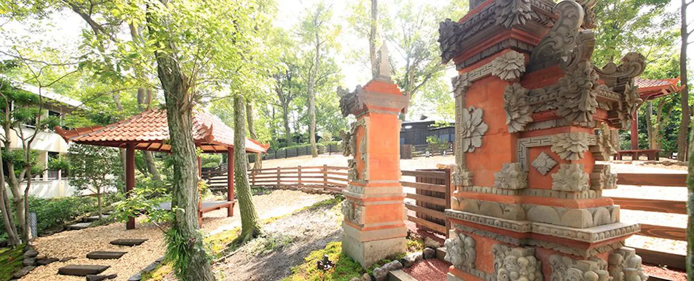 擁有巴厘島直輸入的涼亭和分門的庭院狗跑區。