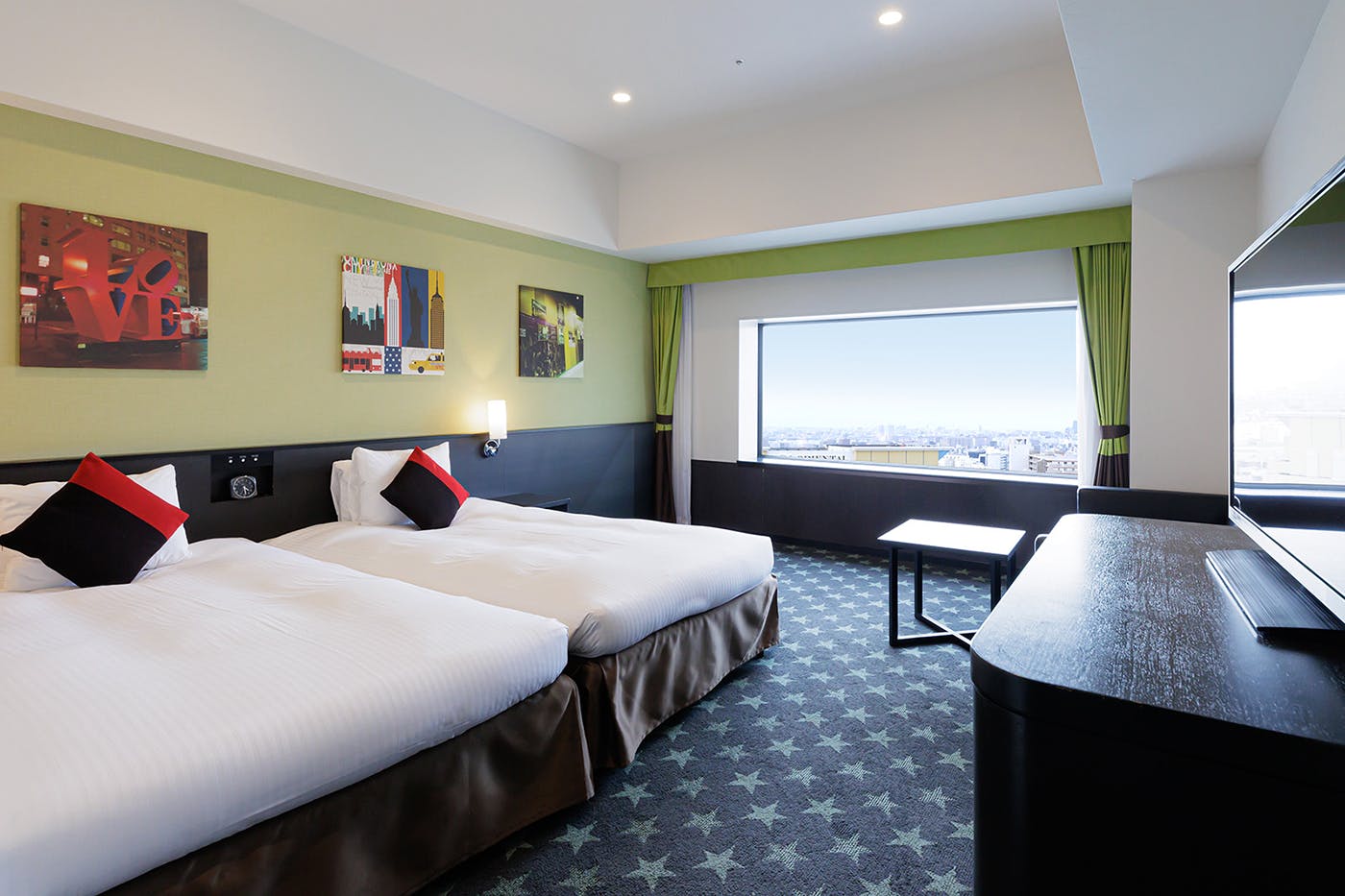 高級高級樓層城市景觀房（示意圖）