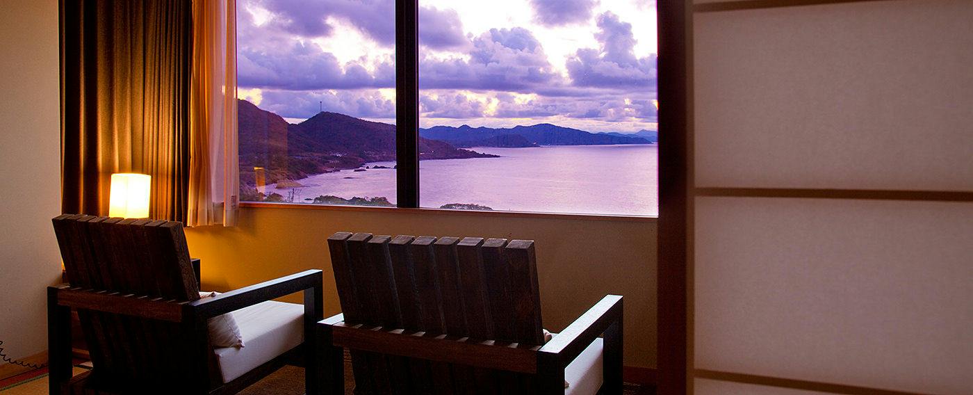 １日８組限定　～間人蟹と地魚料理～　大人の絶景隠れ宿　寿海亭