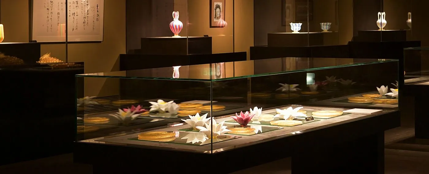 ガラスミュージアム展示室