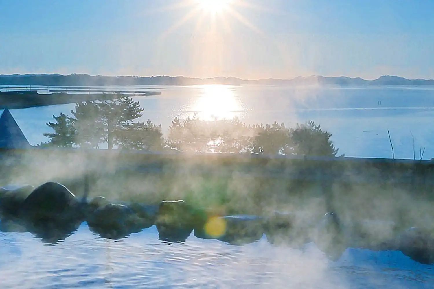 บ่อน้ำพุร้อนกลางแจ้ง