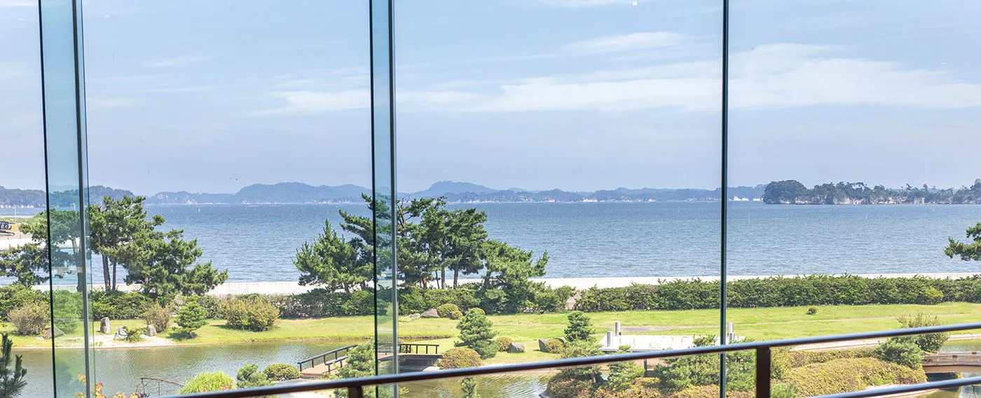 海の見えるラウンジ