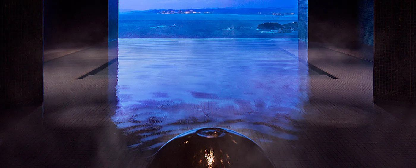 Kolam mandi terbuka pemandangan 'Subaru'