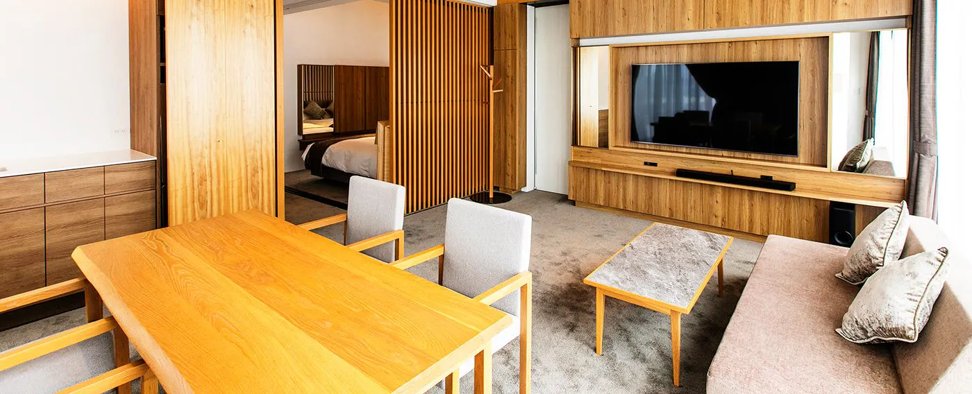 ตัวอย่างห้องพัก