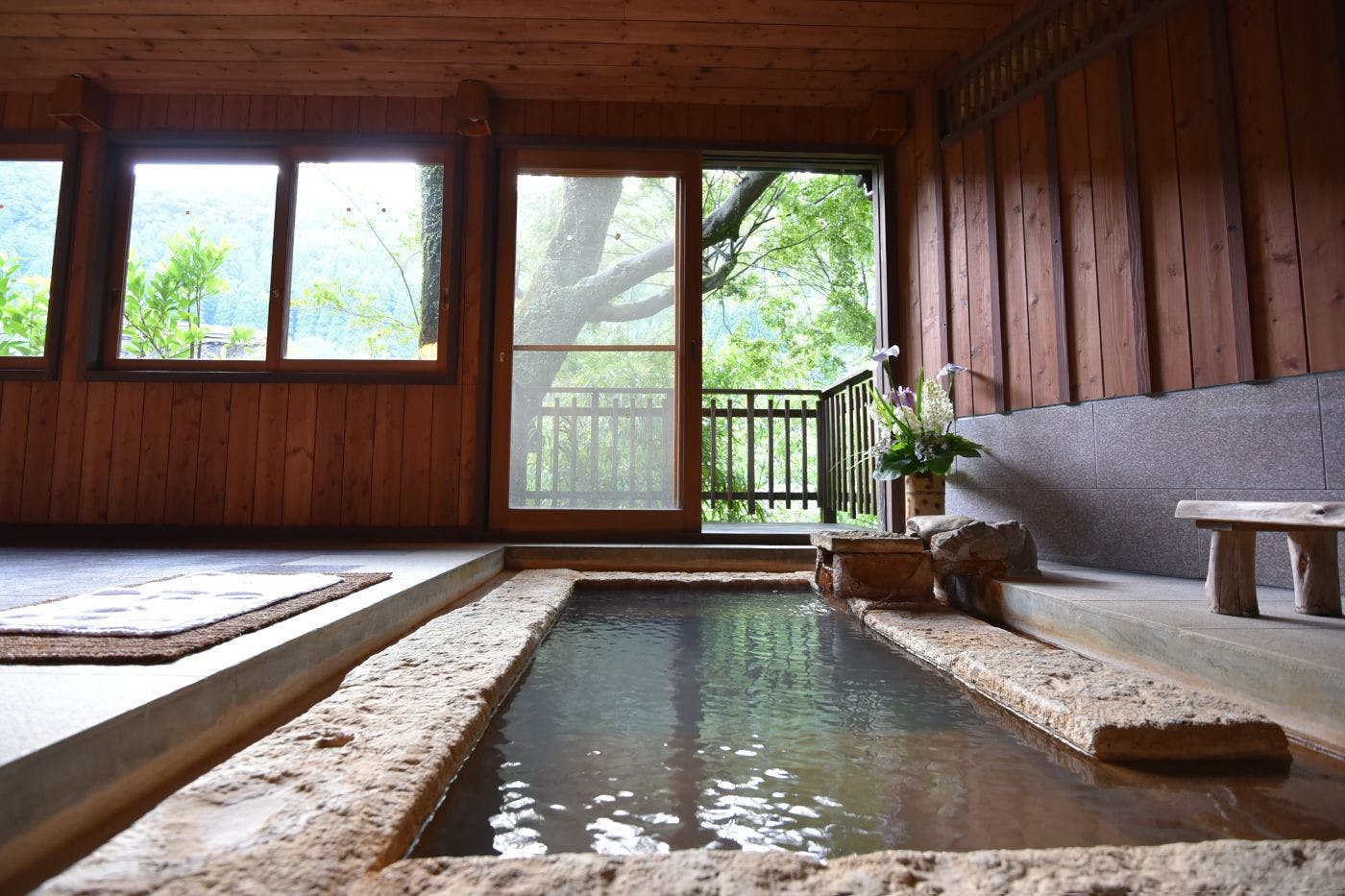 温泉付き客室