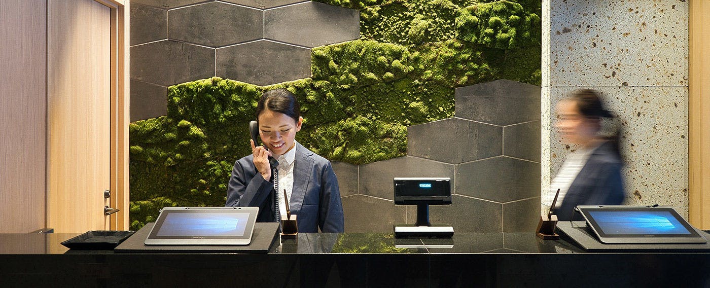 แผนกต้อนรับ